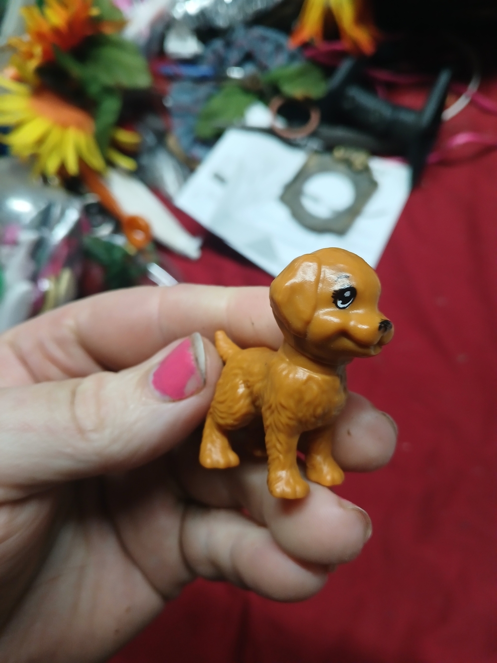 2019 Barbie Hugs N Horses Horse Riding Doll Brown Puppy Dog Pet Animal